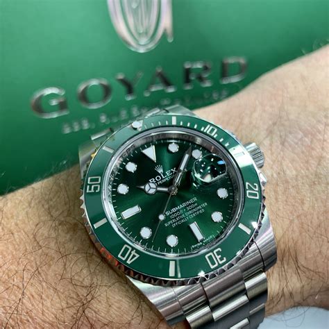 rolex sub verde usato|rolex submariner green case.